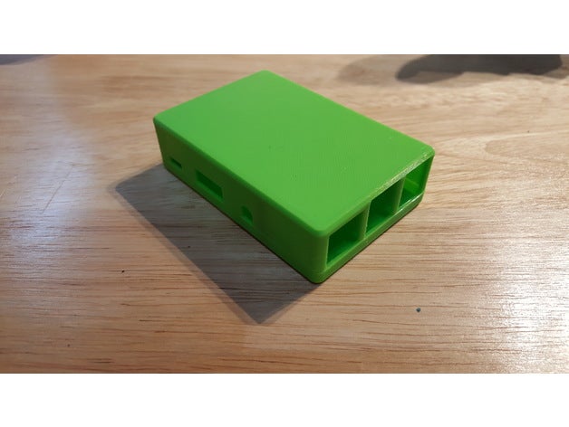 raspberry pi 3b caso eletrônica 3 3D print model - Mito3D