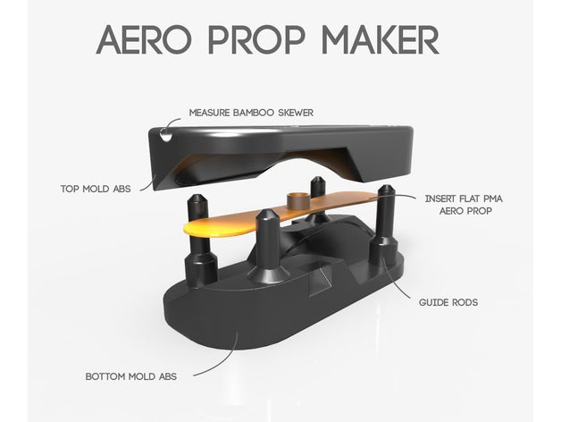 aero prop mini fabbrica fisica & astronomia a buon mercato chopper di volare divertente mano l'elicottero macchina la formazione muffa piano premere elica piccola giocattolo i giocattoli 3D print model - Mito3D