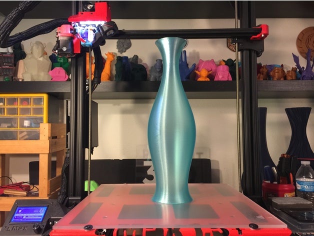 élégant vase en version 2 décor 3D print model - Mito3D
