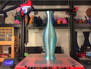 2 şık vazo sürümü dekor 3d print model - Mito3D