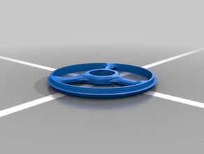 zoetrope fidget spinner separati & riparato l'arte interattiva 3d print model - Mito3D
