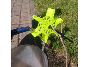 la rueda de agua juguetes mecánicos spinning juguete 3d print model - Mito3D