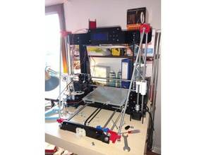 anet a8 diagonal reinforcement holder m8 3d printer parts 3d print model - Mito3D