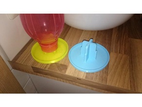 tupperware 1l bottle drying holder kitchen & dining 1 liter 1000 ml eco 3d print model - Mito3D