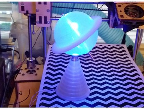 twin peaks lâmpada esculturas twinpeaks 3d print model - Mito3D