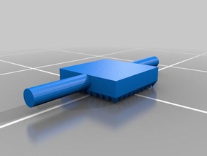 Fleischklopfer hand-Werkzeuge 3d print model - Mito3D