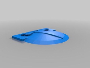 tesla car logo de la automoción 3d print model - Mito3D