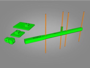yagı anten gerçek 12 ghz çeşitli bağlar 3d print model - Mito3D