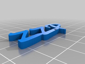 zzp performance gen 1 logo automotive 3d print model - Mito3D