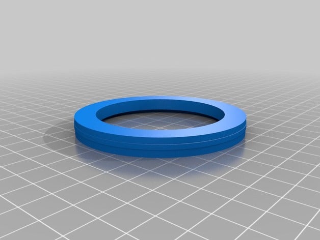 76 - 57 Felge montieren center ring Teile kundengebundene 3D print model - Mito3D