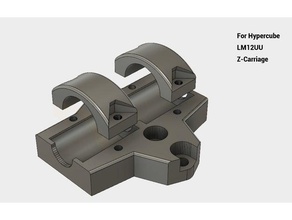 hipercubo z transporte lm12uu Impressora 3d de peças linear z-transporte 3d print model - Mito3D