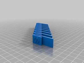 my customized cup id clip kitchen & dining 3d print model - Mito3D