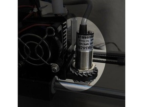 anet a6 automático cama de nivelación 10 mm sensor montaje Impresora 3d las piezas actualización auto inductivo proximidad el 3d print model - Mito3D