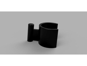 nilfisk golpe braçadeira de mangueira peças substituição 3d print model - Mito3D