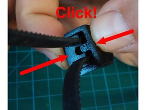 x-essieu cliquez-clamp flyingbear remix Imprimante 3d accessoires essieu de serrage la pince pinces 3d print model - Mito3D
