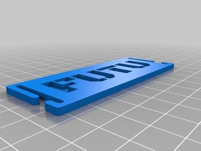 my customized molle name tag - futu5 sport & outdoors 3d print model - Mito3D