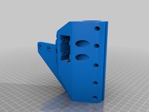 t-Nut-re-d-bot & d-bot 16 mm Stab z-Achse mod 3d-Drucker Teile 3d print model - Mito3D
