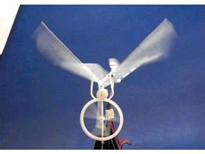ornithopter prototype robotics 3d print model - Mito3D