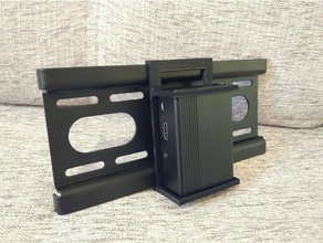 raspberry pi-tv-Halterung-Tasche - Elektronik pi-tv-Halterung pi mounten 3d print model - Mito3D