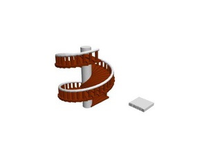 escalera caracol models 3d print model - Mito3D
