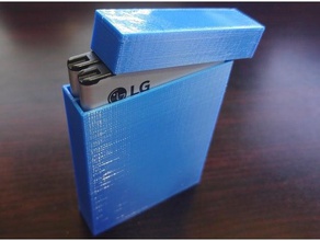 lg recipiente de batería li-ion tipo 3000mah portaherramientas y cajas 3d print model - Mito3D