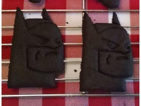 batman el cortador de la galleta La impresión en 3d galletas cortadores 3d print model - Mito3D