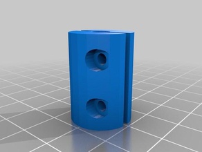 z axis coupler 5-5 mm parts customized 3d print model - Mito3D