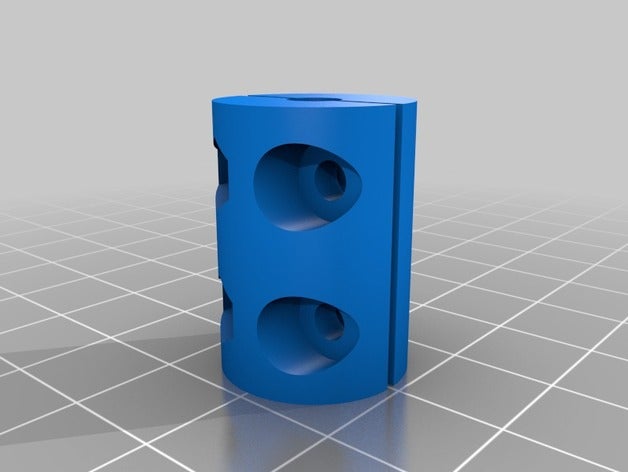 z-asse accoppiatore 5-5 mm passo-passo asta filettata di accoppiamento Stampante 3d parti su misura 3D print model - Mito3D