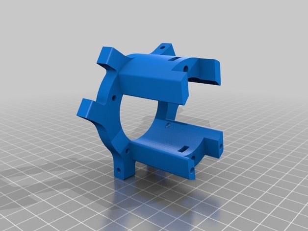 rostock mini carriage rework 3d printer parts 3D print model - Mito3D