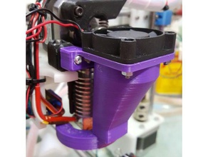 3dprintingstore i3 de impresión fan actualización Impresora 3d accesorios autodesk fusion 360 fusion360 madewithfusion360 del ventilador prusa 3d print model - Mito3D