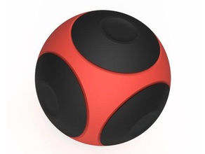 fidget ball spinner diy Kugellager hand zappeln Spielzeug 3d print model - Mito3D