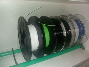 filament spoolstorage 3d printer accessories holder spool storage stand 3d print model - Mito3D