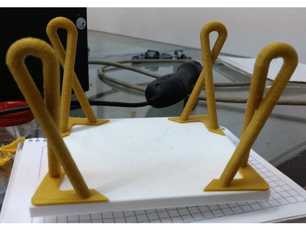 table leg household trophy base 3D print model - Mito3D