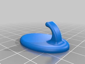 shower hook household 3d print model - Mito3D