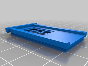 plasticville replica della porta 1 modelli casa lionel o contatore scala con il treno 3d print model - Mito3D