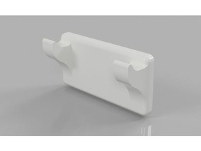shaver holder mount bathroom 3d print model - Mito3D