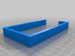 muy simple soporte de papel higiénico cuarto baño 3d print model - Mito3D