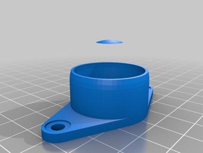 ball caster 26,5 mm la robotica su misura 3d print model - Mito3D