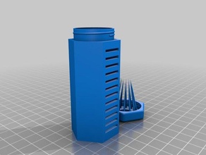 bottle living mousetrap containers 3d print model - Mito3D