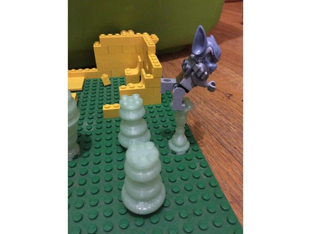 dijital lego ayağı lathed oyuncak & oyun aksesuarları 3D print model - Mito3D