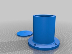 hmmwv anten tabanı parçalar 3d print model - Mito3D