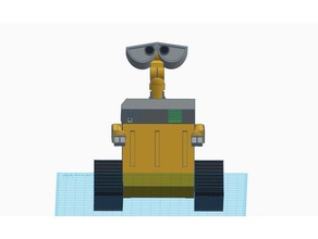 chip-e, el robot wall-e edición - de la película La impresión en 3d chip-e chiperemix eva 3d print model - Mito3D