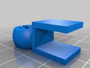 anet a8 palla unirsi a filamento guida orizzontale La stampa 3d giunto sfera di solidworks 3d print model - Mito3D