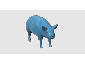 domuz oyuncaklar ve oyunlar 3dmodel bebek domuzlar ahır çiftlik şekil heykelcik model oyuncak 3d print model - Mito3D