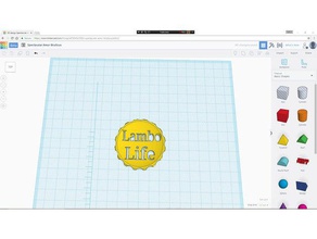 lambo vita di moneta art auto la lamborghini creatore 3d print model - Mito3D