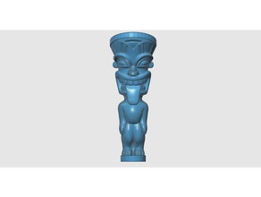 king kama toys & games desk toy figure figures figurine god gods model statue statues tiki tikigod bar face mask mug 3d print model - Mito3D