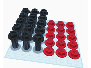 toy bolt nuts & game accessories bolts nutsnbolts 3d print model - Mito3D