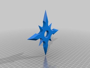 shuriken Requisiten 3d print model - Mito3D