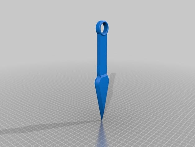 throwing knife props 3D print model - Mito3D