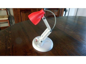 starled-Schreibtisch-Lampe Lampe 3d print model - Mito3D